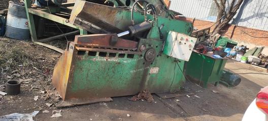 安徽合肥鱷魚(yú)剪,剪鐵機(jī),壓塊機(jī)出售 16000元