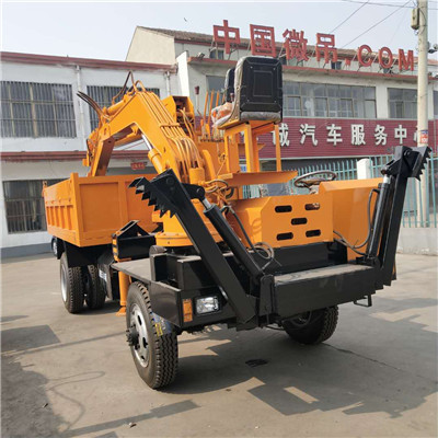 江蘇農村白事吊挖一體車銷售渠道與濟寧久征工程機械介紹